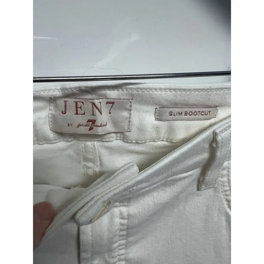 7 For All Man Kind Jen 7 Women Core Slim Fit Bootcut Sculpting Jeans Sz 16 39x33